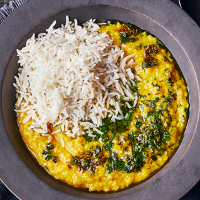 Sweet and sour passionfruit dhal